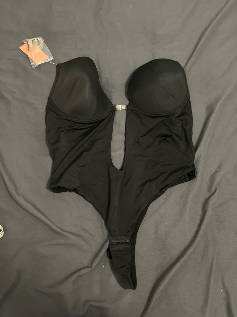 3XL Strapless black One-Piece shapewear